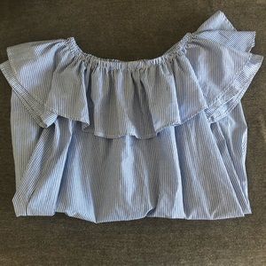 Dry Goods: off-the-shoulder shift dress